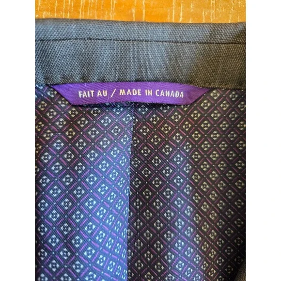 Ted Baker suit set 100% wool jacket 42R pants and blazer - Picture 3 of 12